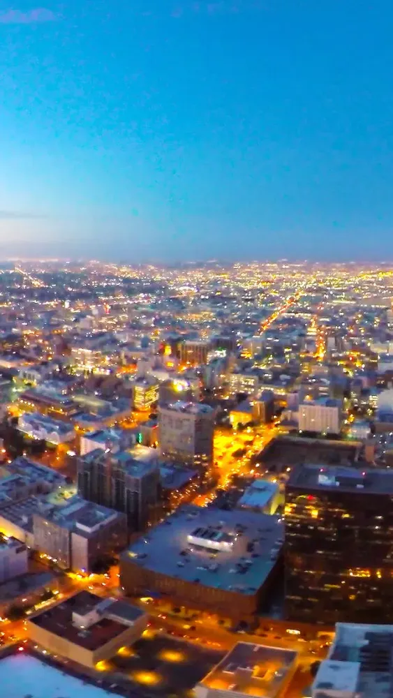 VR Los Angeles Night Helicopter Virtual Reality应用截图