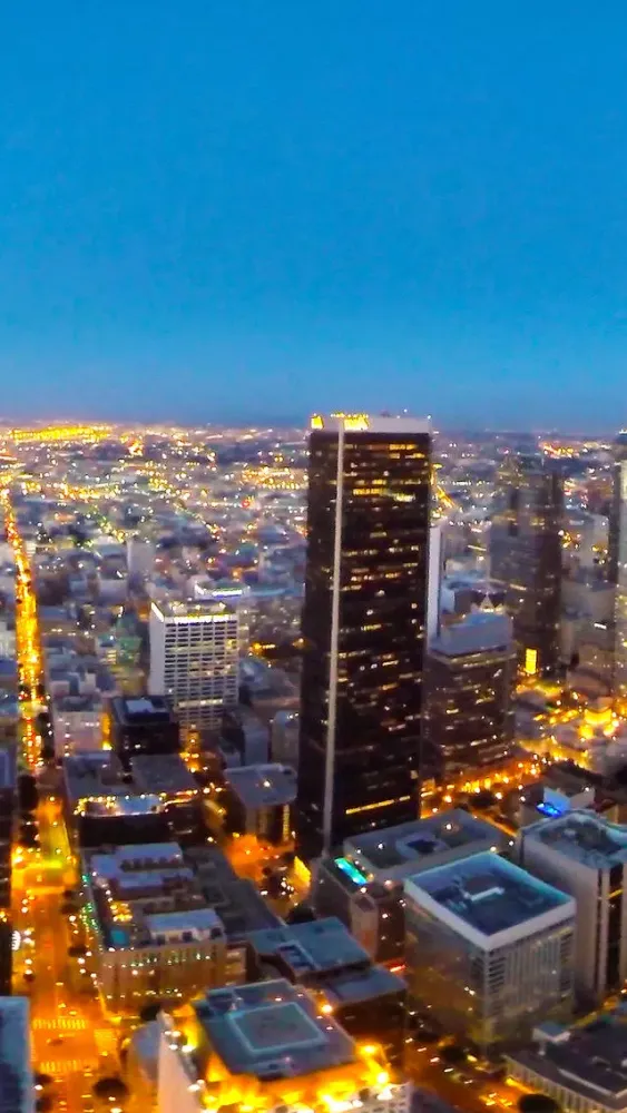 VR Los Angeles Night Helicopter Virtual Reality应用截图