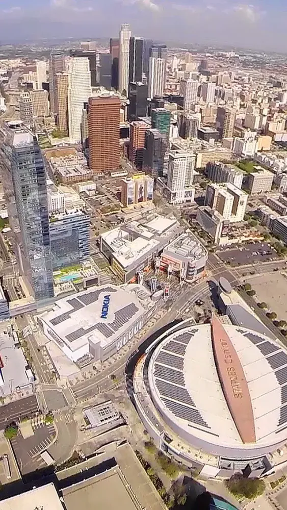 Capturas de tela do VR Los Angeles Helicopter Flight - Virtual Reality 360 L.A.