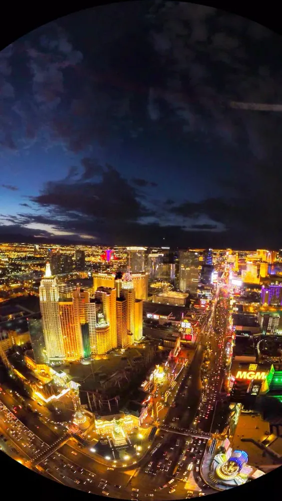 Capturas de tela do VR Las Vegas Strip Helicopter Virtual Reality 360
