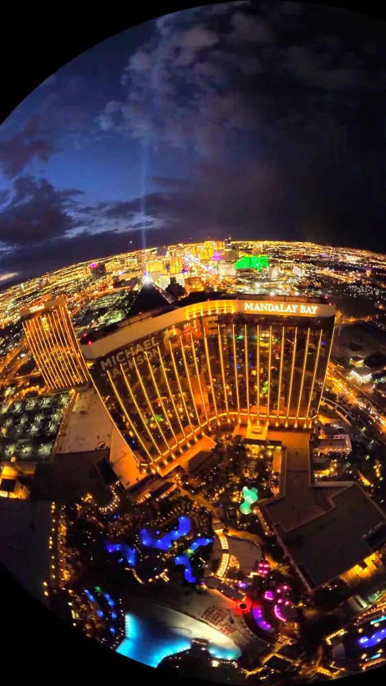Capturas de tela do VR Las Vegas Strip Helicopter Virtual Reality 360