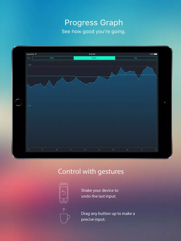 Скриншоты YourWater – water balance, hydration tracker iPad 