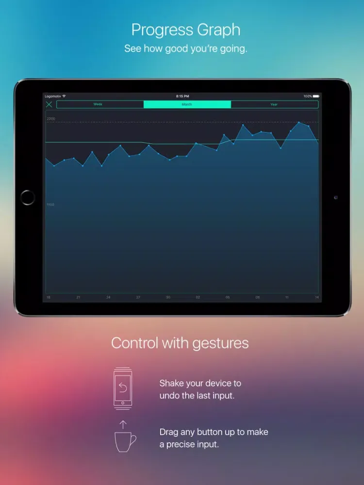 YourWater Free — your water balance & hydration tracker iPad  Screenshots