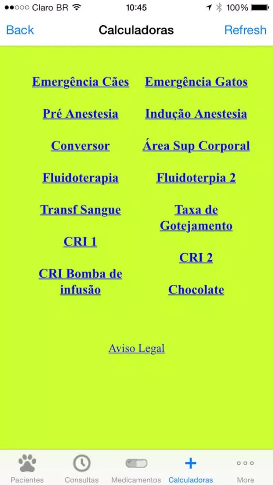 Capturas de pantalla de Vet Medicamentos & Pacientes