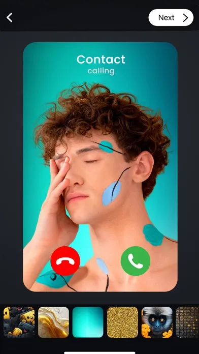 Contact Poster Photo Editor Screenshots