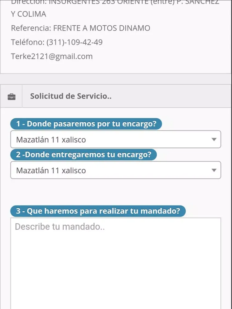Captures d'écran de iVoyExpress - Mandaditos iPad 