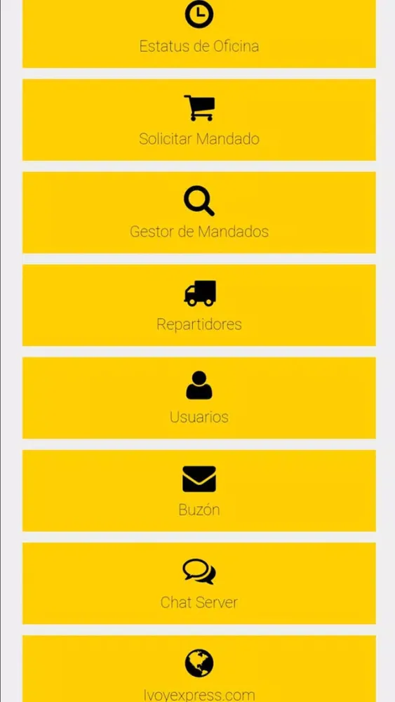 Captures d'écran de iVoyExpress - Mandaditos
