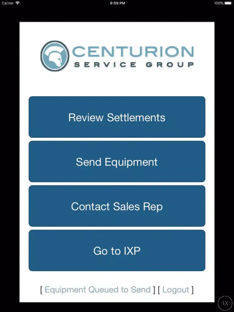 Скриншоты Centurion MyMobile iPad 