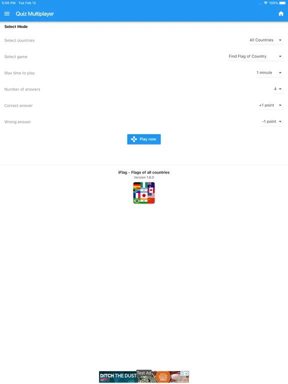 Tangkapan skrin iFlag - Learn world flags iPad 