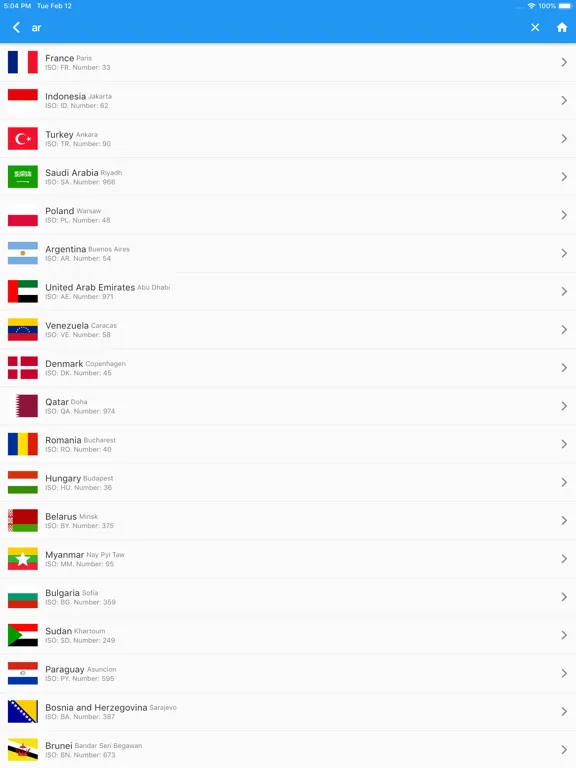 Tangkapan skrin iFlag - Learn world flags iPad 
