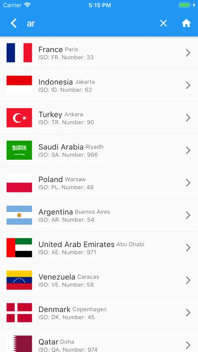 Tangkapan skrin iFlag - Learn world flags