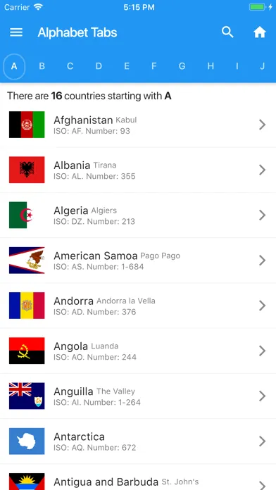 Tangkapan skrin iFlag - Learn world flags