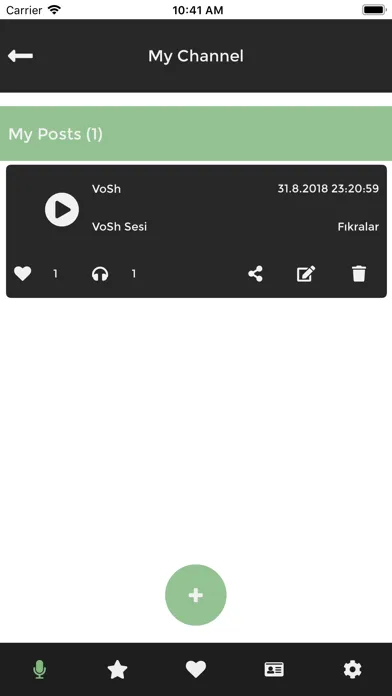 Tangkapan layar VoSh