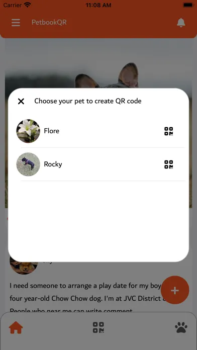 PetbookQR Screenshots