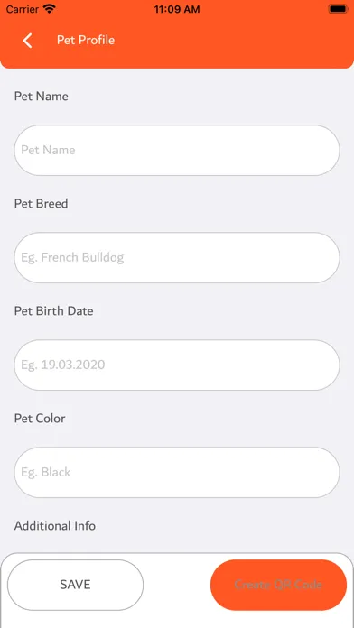 PetbookQR Screenshots