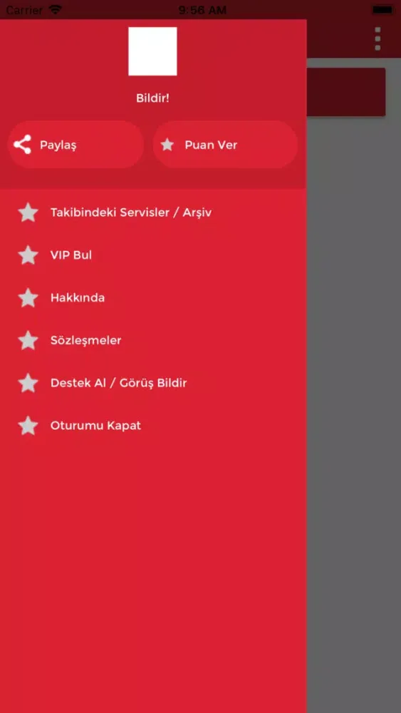 bildir! Ekran Görüntüleri