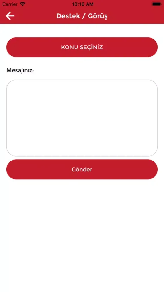 bildir! Ekran Görüntüleri