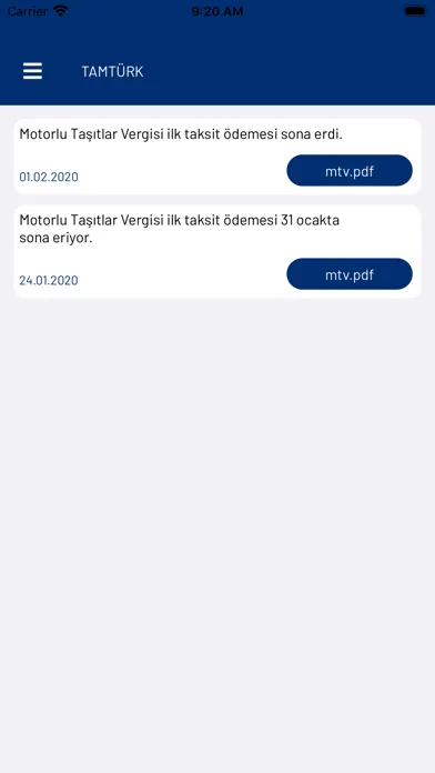 TAMTÜRK SMMM应用截图