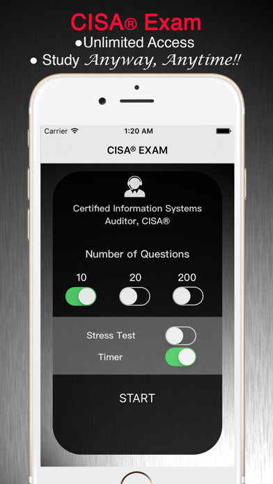 Tangkapan layar CISA Exam Pass
