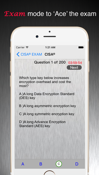 Tangkapan layar CISA Exam Pass