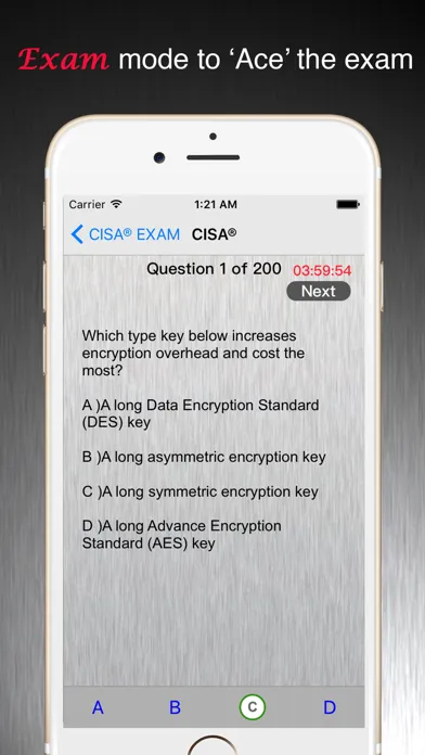 CISA Exam Pass應用截圖