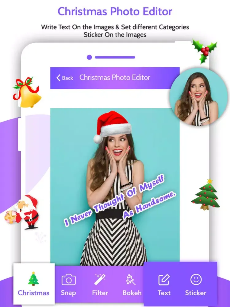 Screenshot di Christmas Photo Editor + iPad 