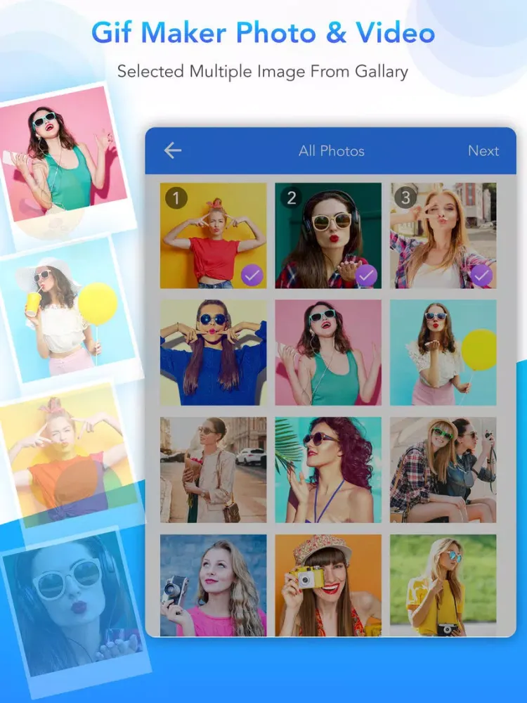 Capturas de tela do GIF Maker - GIF Video Maker iPad 
