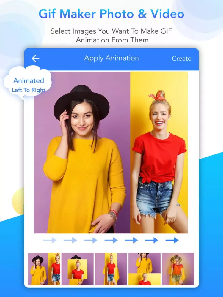 Capturas de tela do GIF Maker - GIF Video Maker iPad 