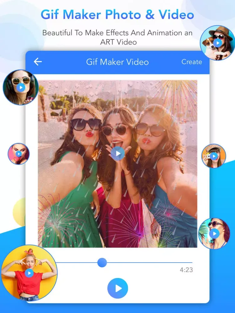 Capturas de tela do GIF Maker - GIF Video Maker iPad 