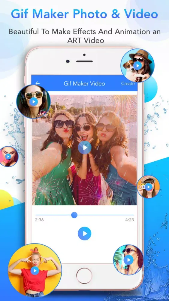 Capturas de tela do GIF Maker - GIF Video Maker