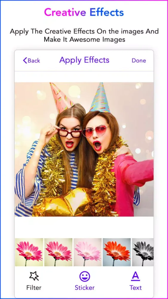 ภาพหน้าจอของ CALMS Photo Editor-Face Makeup