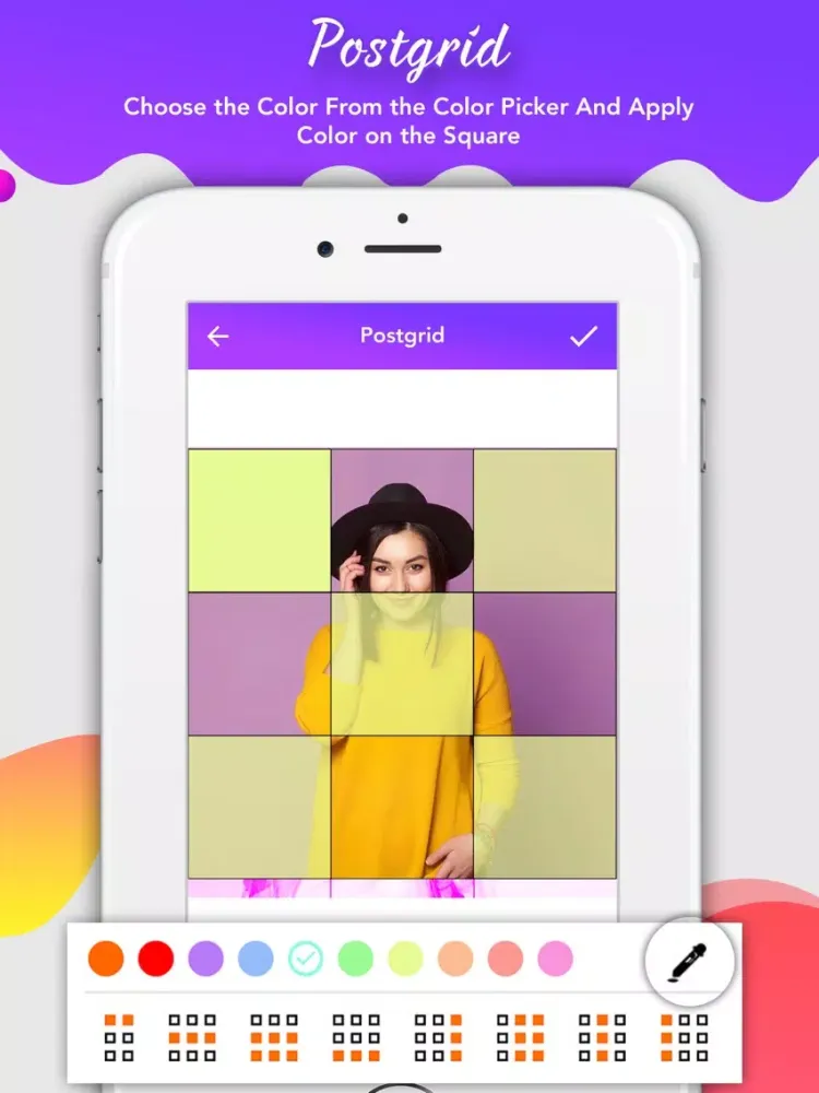 PostGrid - Grids Collage Maker iPad  スクリーンショット