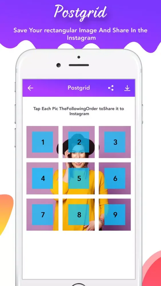 PostGrid - Grids Collage Maker スクリーンショット
