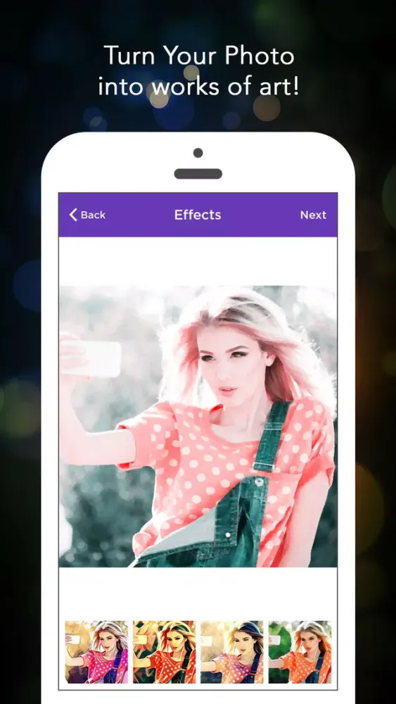 ภาพหน้าจอของ Spectra Art and Cartoon Photo Editor