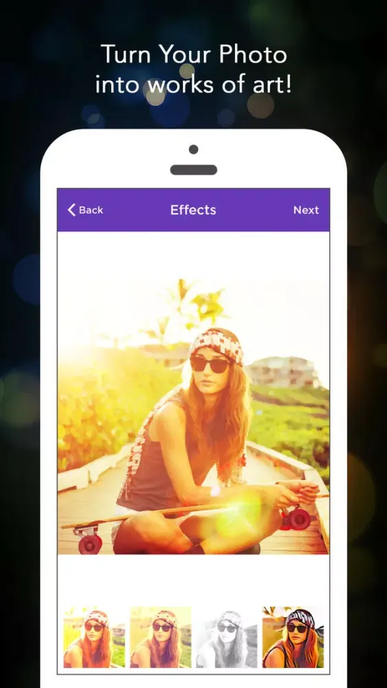ภาพหน้าจอของ Spectra Art and Cartoon Photo Editor