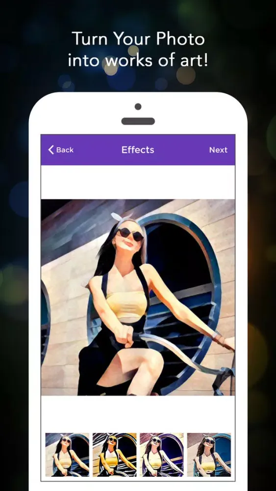 ภาพหน้าจอของ Spectra Art and Cartoon Photo Editor