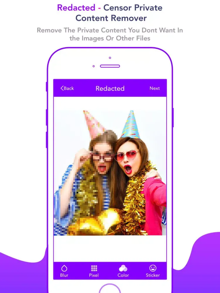 تصاویر Redacted - Censor Private Content remover iPad 