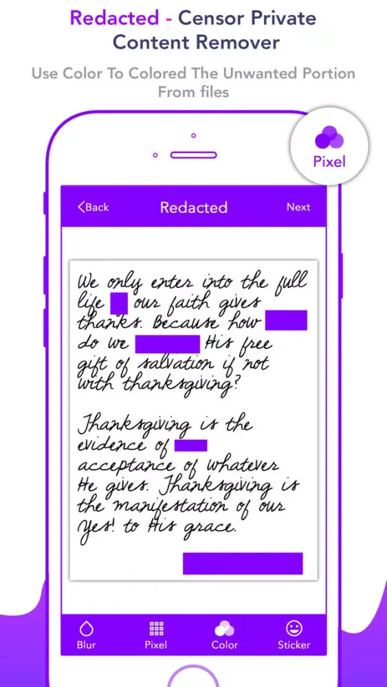 تصاویر Redacted - Censor Private Content remover