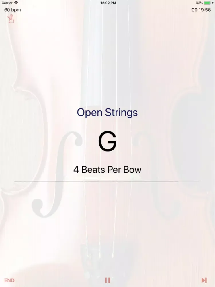 Violin Bow Hand Coach iPad  スクリーンショット