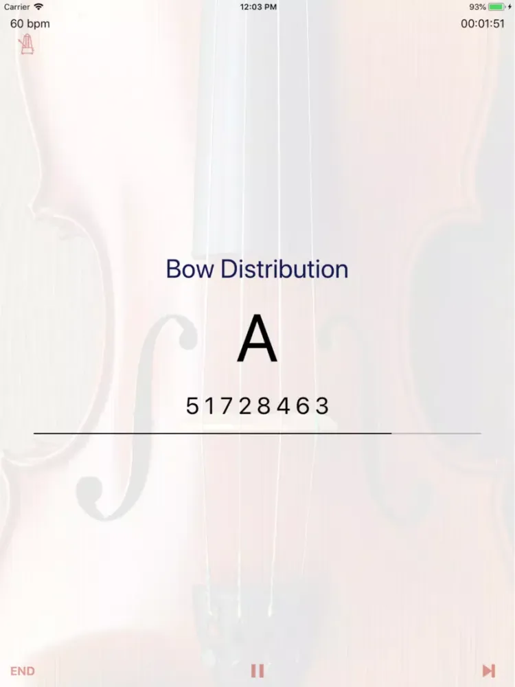 Violin Bow Hand Coach iPad  スクリーンショット