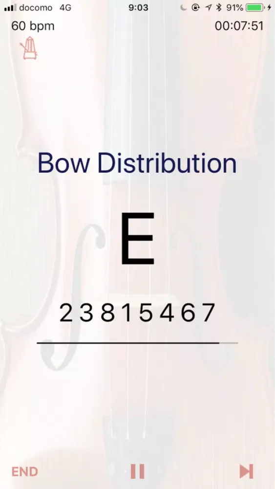 Violin Bow Hand Coach スクリーンショット