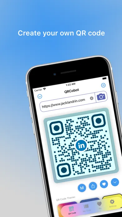 QRCobot - QR Code & Bar Code Ekran Görüntüleri