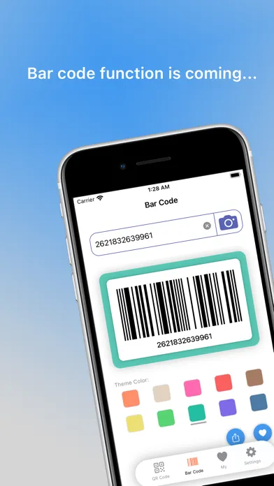 QRCobot - QR Code & Bar Code Ekran Görüntüleri