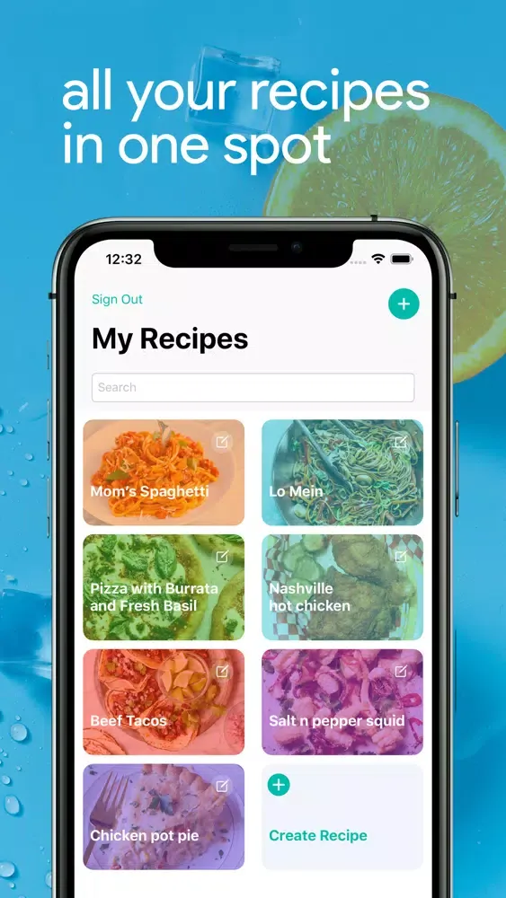 Capturas de pantalla de RecipEZ