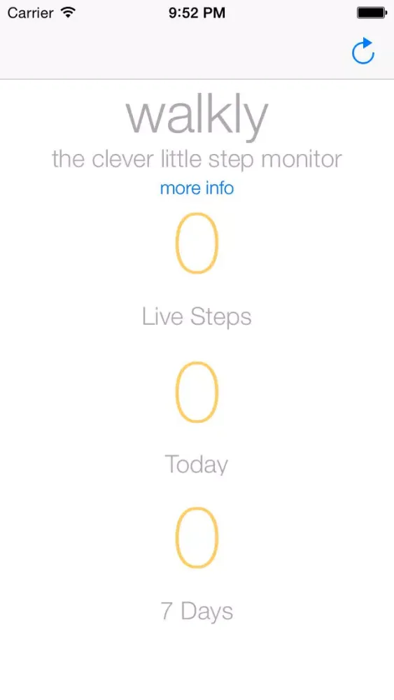 Zrzuty ekranu walkly - the clever little step monitor