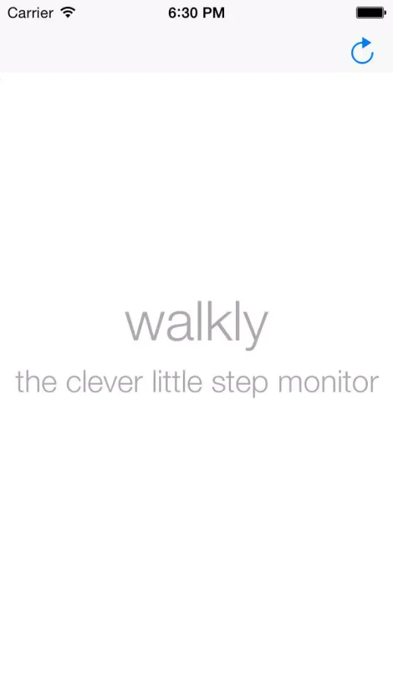 Zrzuty ekranu walkly - the clever little step monitor