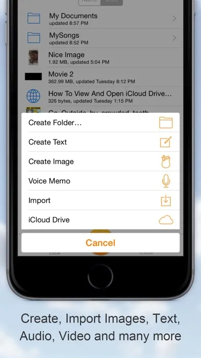تصاویر Cloud Opener - File manager