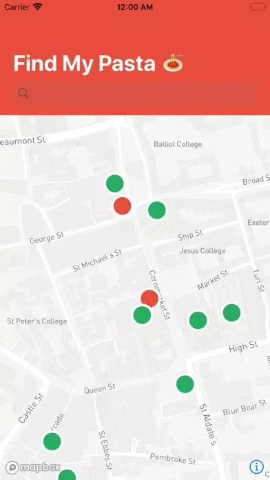 Find My Pasta Screenshots