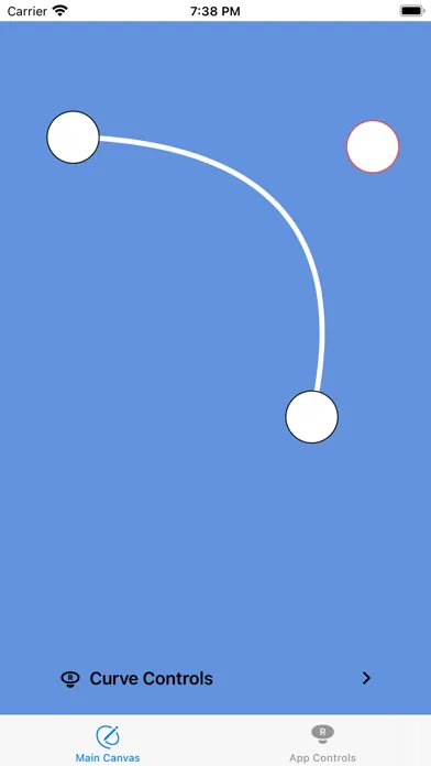 Tangkapan layar Bezier Playground
