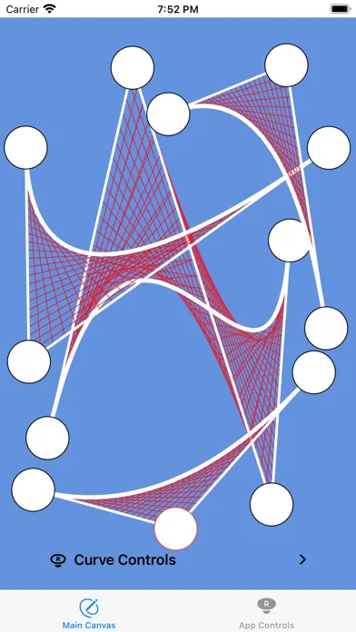 Tangkapan layar Bezier Playground